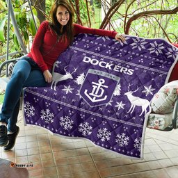 fremantle football club quilt christmas ugly style