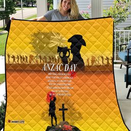 australia anzac day quilt gallipoli lest we forget