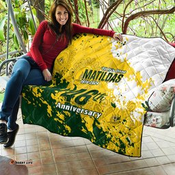 australia soccer quilt til its done matildas 2024 happy 46th anniversary