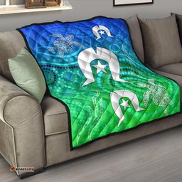 aboriginal torres strait islands premium quilt simple style