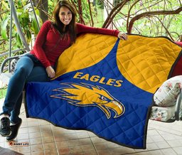 eagles premium quilt west coast royal blue