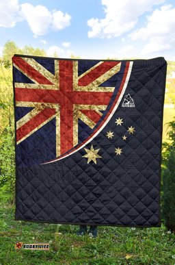 aboriginal premium quilt australia vintage flag