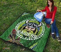 raiders premium quilt aboriginal