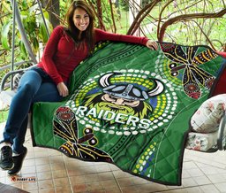 raiders premium quilt aboriginal