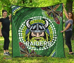 raiders premium quilt aboriginal