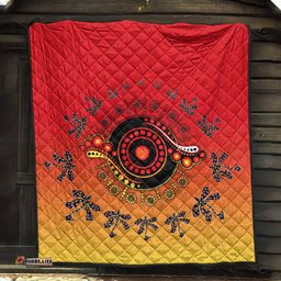 aboriginal premium quilt circle pattern
