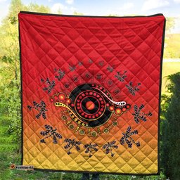 aboriginal premium quilt circle pattern