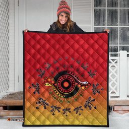 aboriginal premium quilt circle pattern