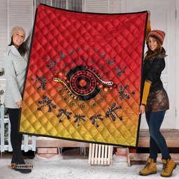 aboriginal premium quilt circle pattern