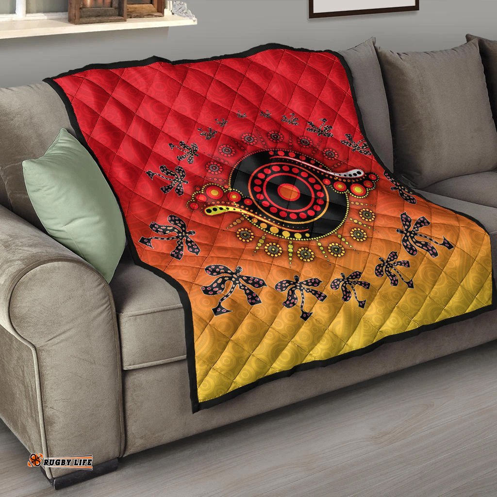 aboriginal premium quilt circle pattern