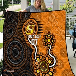 custom scorchers cricket indigenous quilt champions fire up