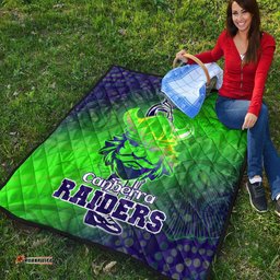 raiders rugby quilt anzac raiders rugby gradient style quilt
