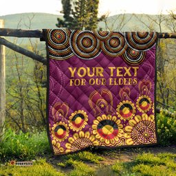 australia brisbane city naidoc quilt custom brisbane city for our elders quilt
