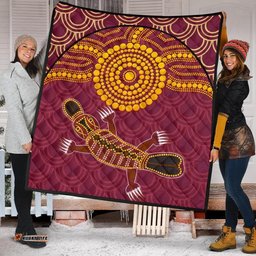 aboriginal premium quilt aboriginal platypus