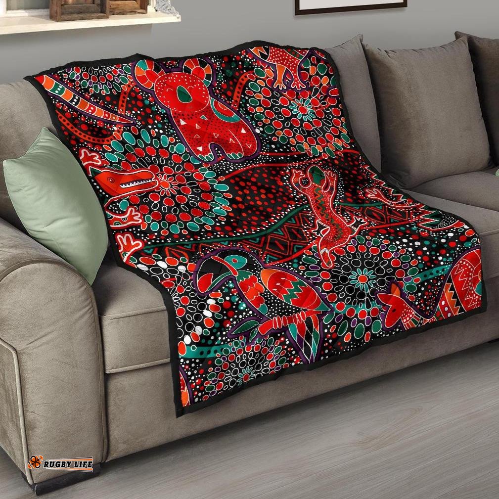 quilts aboriginal animal & dot acrylic paint