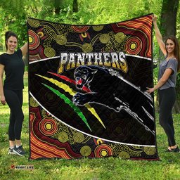 panthers rugby premium quilt aboriginal basic style