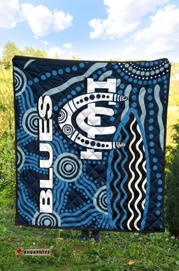 carlton blues premium quilt aboriginal