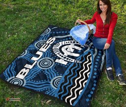 carlton blues premium quilt aboriginal