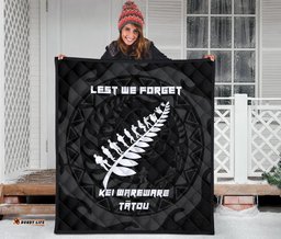 anzac tattoo new zealand lest we forget premium quilt