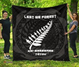 anzac tattoo new zealand lest we forget premium quilt