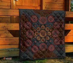 premium quilts aboriginal dot painting quilts ver02