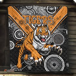 tigers rugby quilt custom super tigers quilt