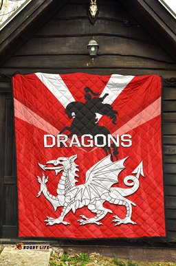 st george illawarra dragons premium quilt