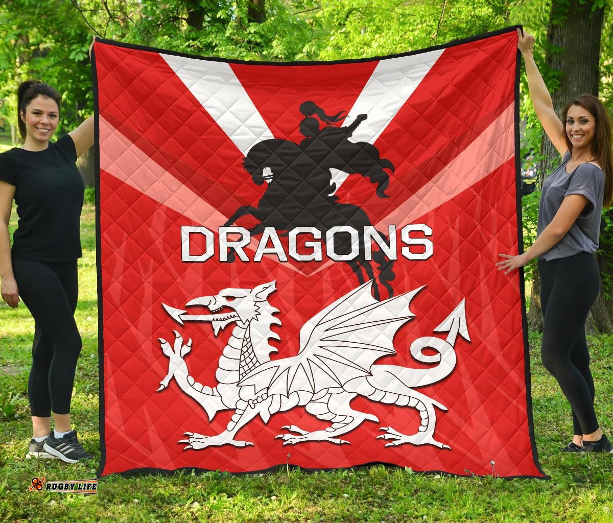 st george illawarra dragons premium quilt