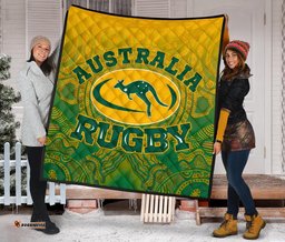 aboriginal premium quilt australia rugby and coat of arms ver02