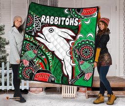 rabbitohs premium quilt indigenous survival world