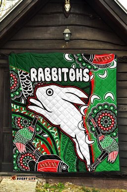 rabbitohs premium quilt indigenous survival world