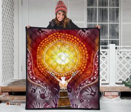 aboriginal premium quilt indigenous naidoc week because of her we can