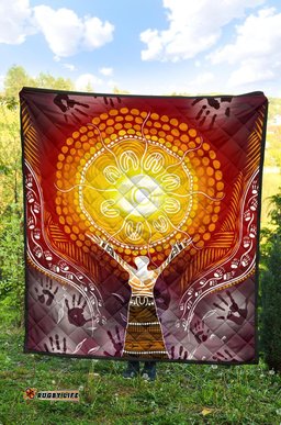 aboriginal premium quilt indigenous naidoc week because of her we can