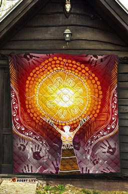 aboriginal premium quilt indigenous naidoc week because of her we can
