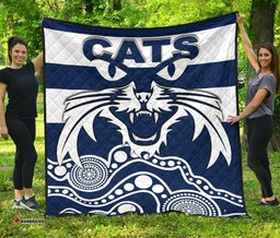 cats premium quilt