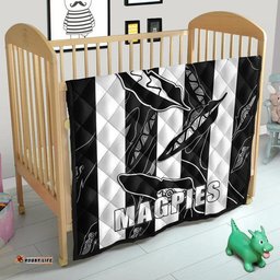 collingwood magpies premium quilt indigenous guernsey no1 version
