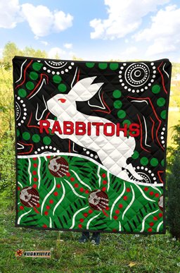 rabbitohs premium quilt aboriginal