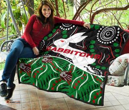 rabbitohs premium quilt aboriginal