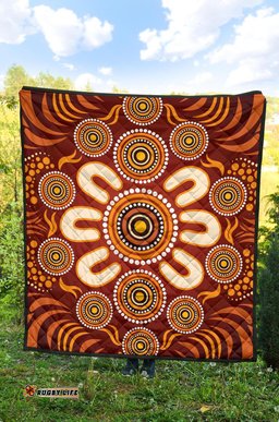 aboriginal premium quilt circle flowers patterns ver03