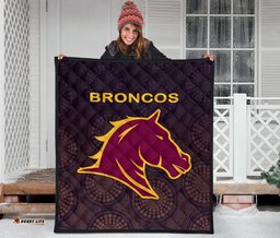 brisbane premium quilt broncos simple indigenous