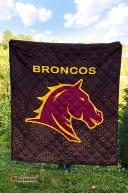 brisbane premium quilt broncos simple indigenous