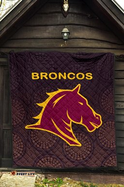 brisbane premium quilt broncos simple indigenous