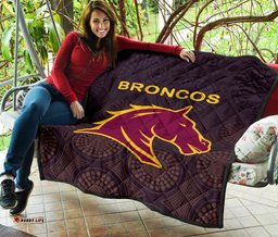 brisbane premium quilt broncos simple indigenous