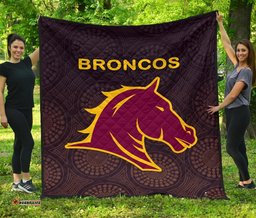 brisbane premium quilt broncos simple indigenous