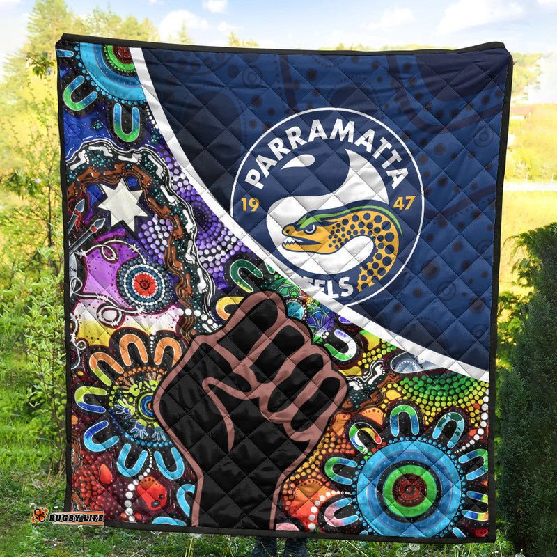 parramatta eels premium quilt eels indigenous aboriginal