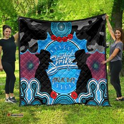 adelaide strikers anzac 2024 quilt lest we forget poppy mix camouflage