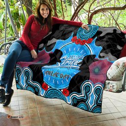 adelaide strikers anzac 2024 quilt lest we forget poppy mix camouflage
