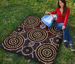 premium quilts aboriginal dot painting quilts ver8