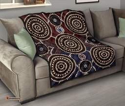 premium quilts aboriginal dot painting quilts ver8