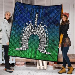 torres strait islander premium quilt dhari mask